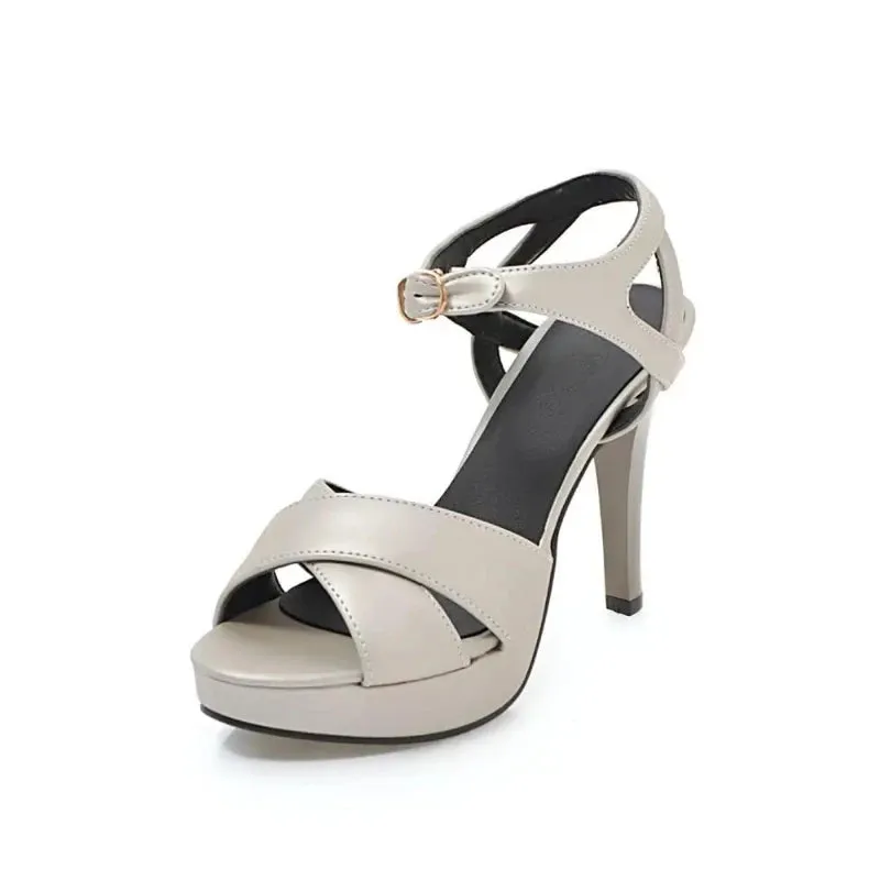 ALLURE PLATFORM SANDALS