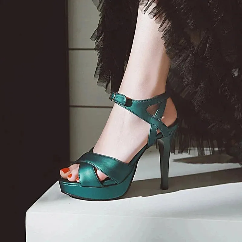 ALLURE PLATFORM SANDALS