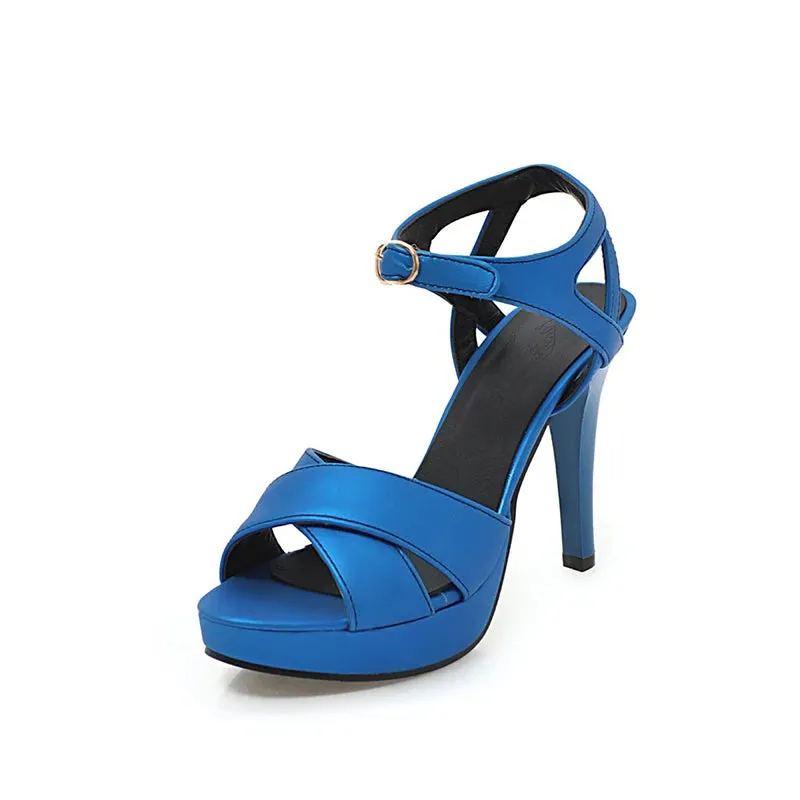 ALLURE PLATFORM SANDALS