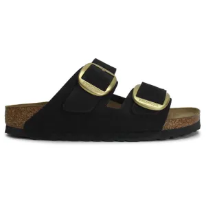 Birkenstock Arizona Big Buckle Nubuck Leather Unisex Slides Sandals