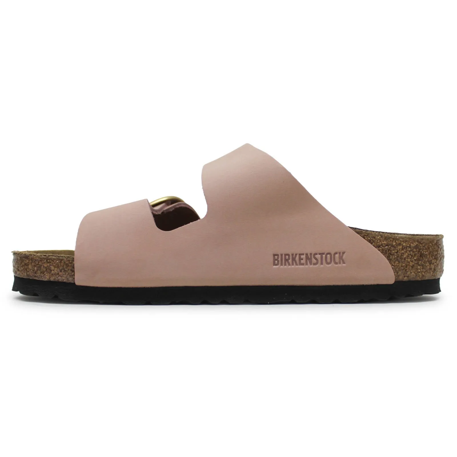 Birkenstock Arizona Big Buckle Nubuck Leather Unisex Slides Sandals