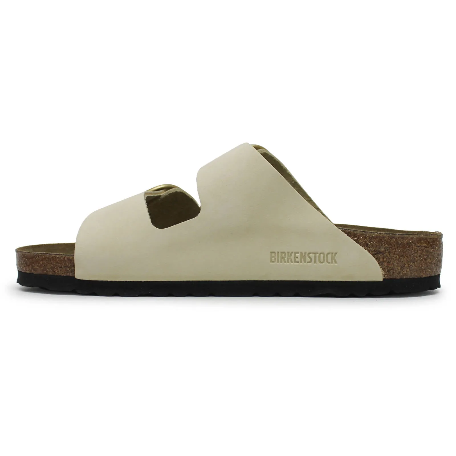 Birkenstock Arizona Big Buckle Nubuck Leather Unisex Slides Sandals