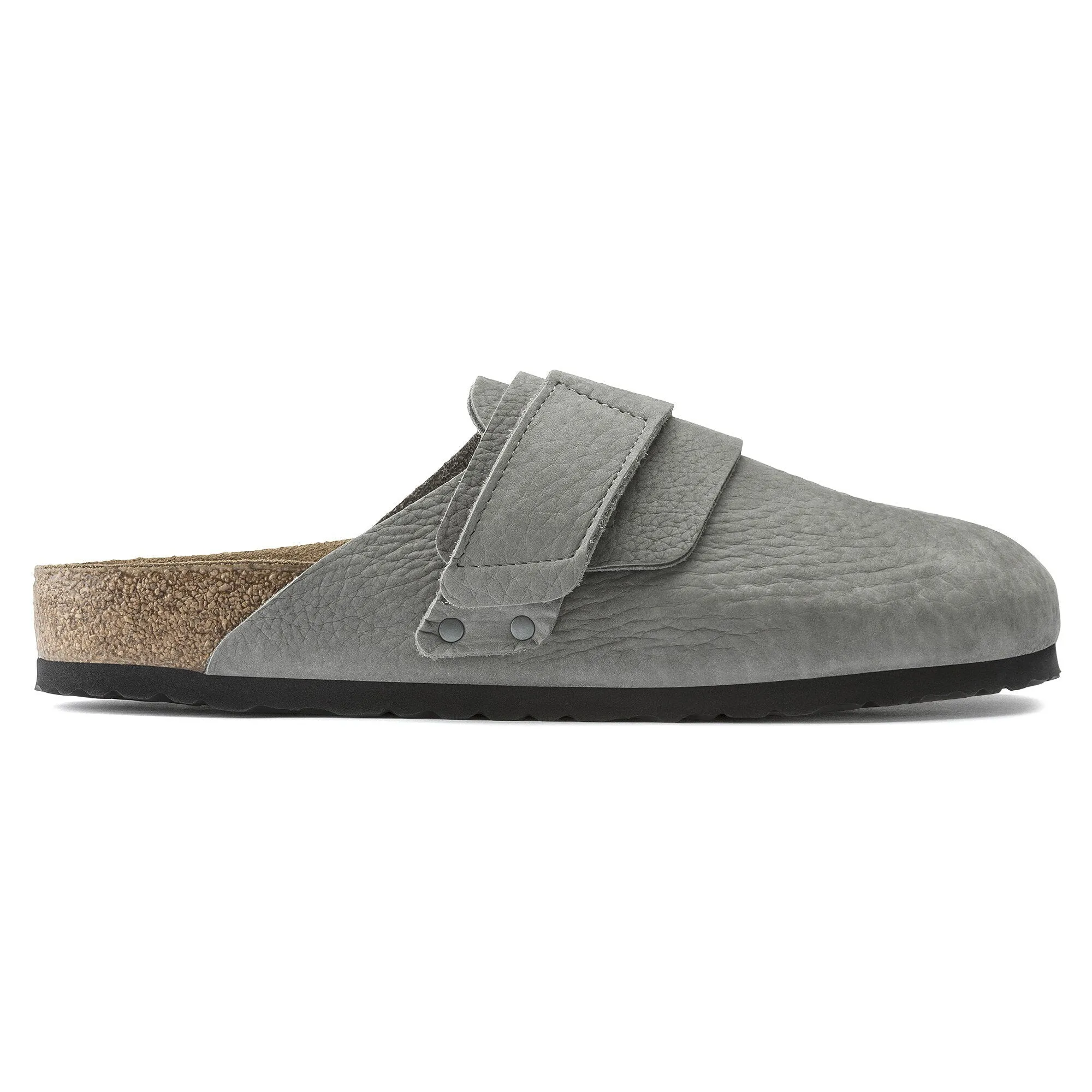 Birkenstock Nagoya Nubuck Leather - Desert Buck Whale Gray