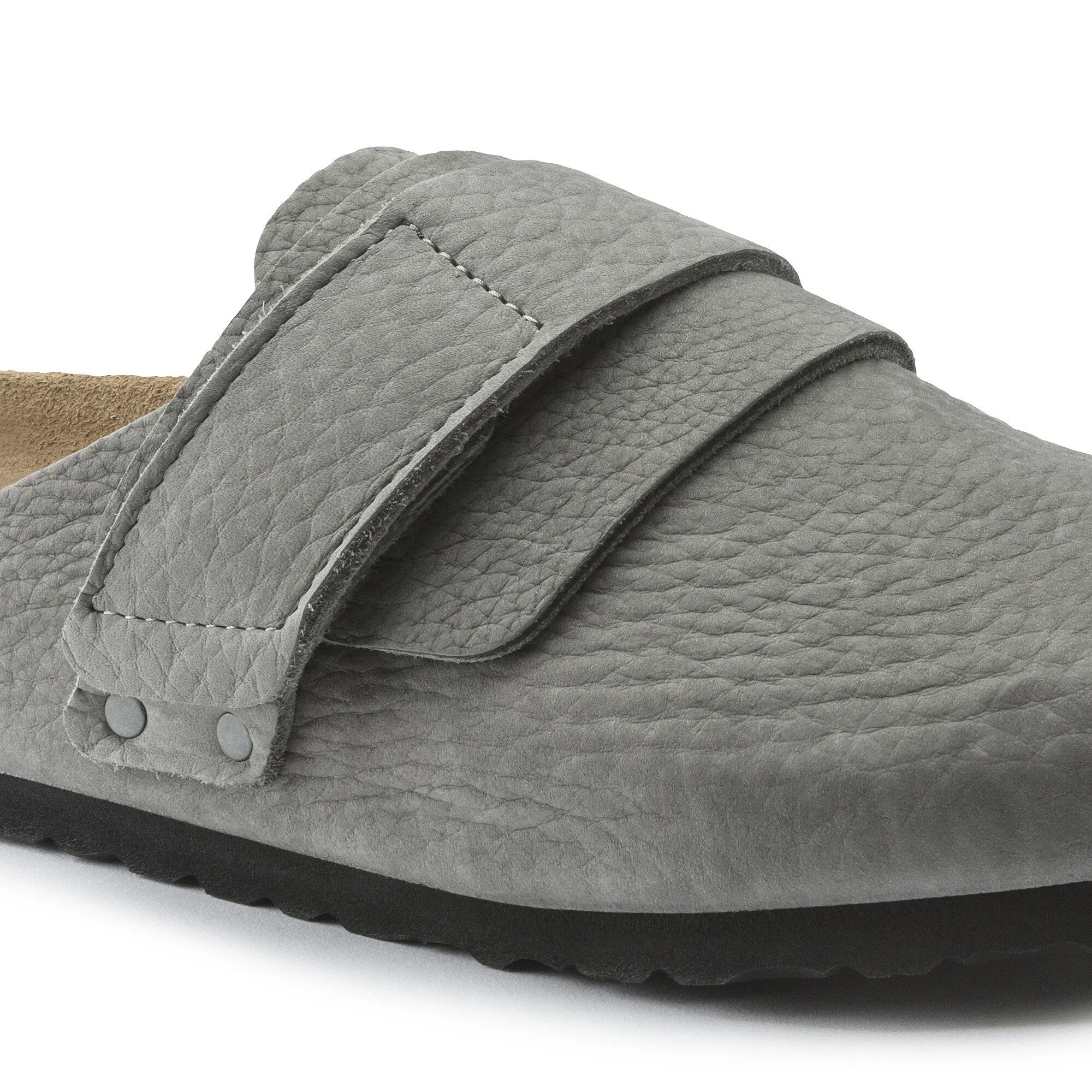 Birkenstock Nagoya Nubuck Leather - Desert Buck Whale Gray