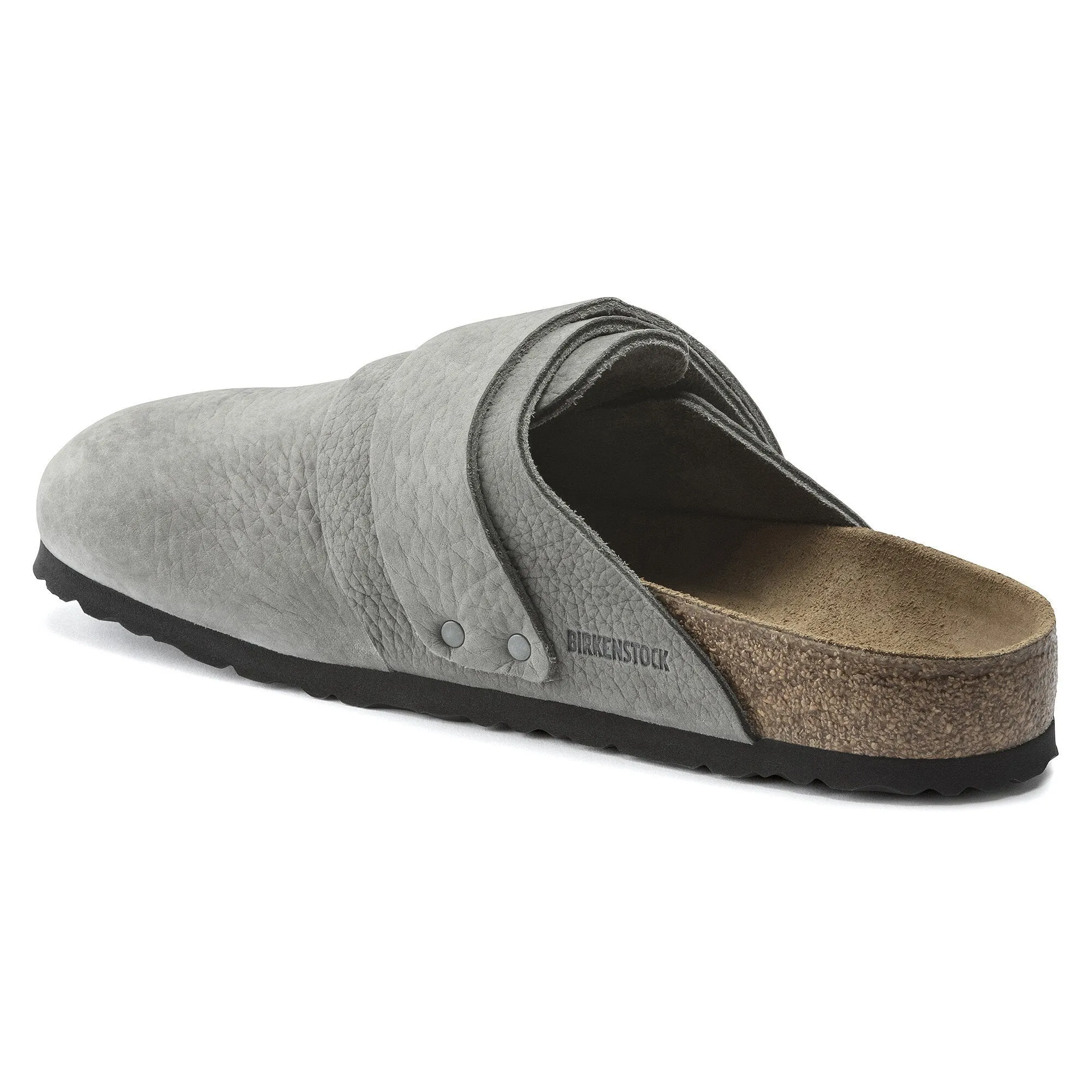 Birkenstock Nagoya Nubuck Leather - Desert Buck Whale Gray