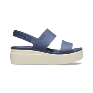 Crocs Brooklyn Low Wedge Women Sandals - NVY