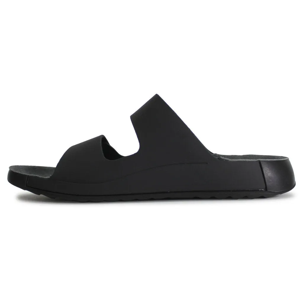 Ecco Cozmo Soft Full Grain Leather Men's Slide Sandals