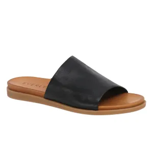 Everly Women's Zoey 01 Slide Sandals- Black