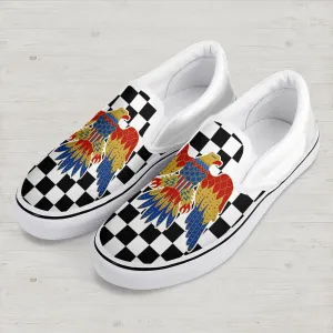 Gearhomie Elvis Eagle Caro Slip On Shoes