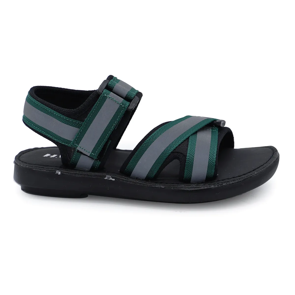 Green Casual Sandal B20011