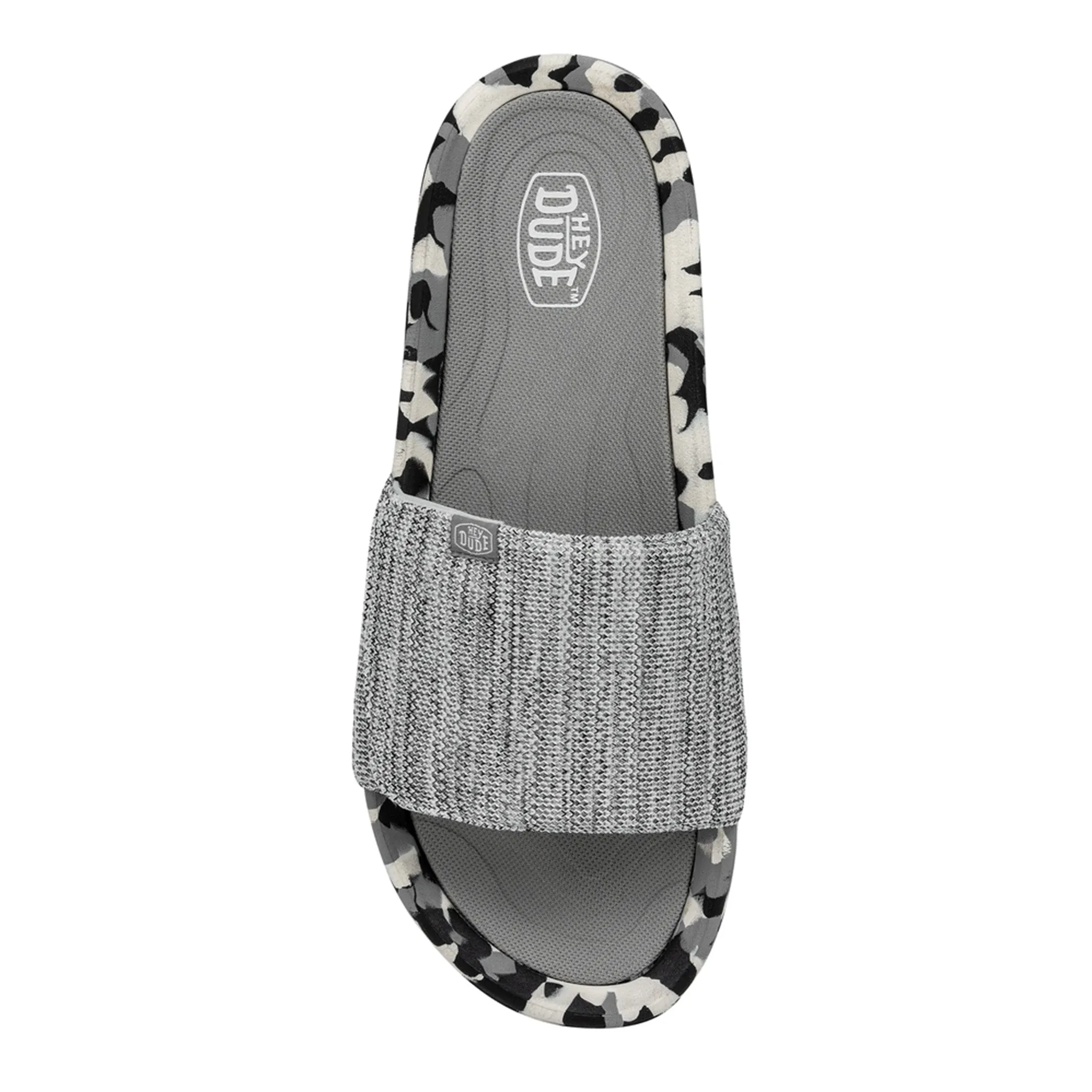 Hey Dude Men's Phoenix Tri Ghost Slides