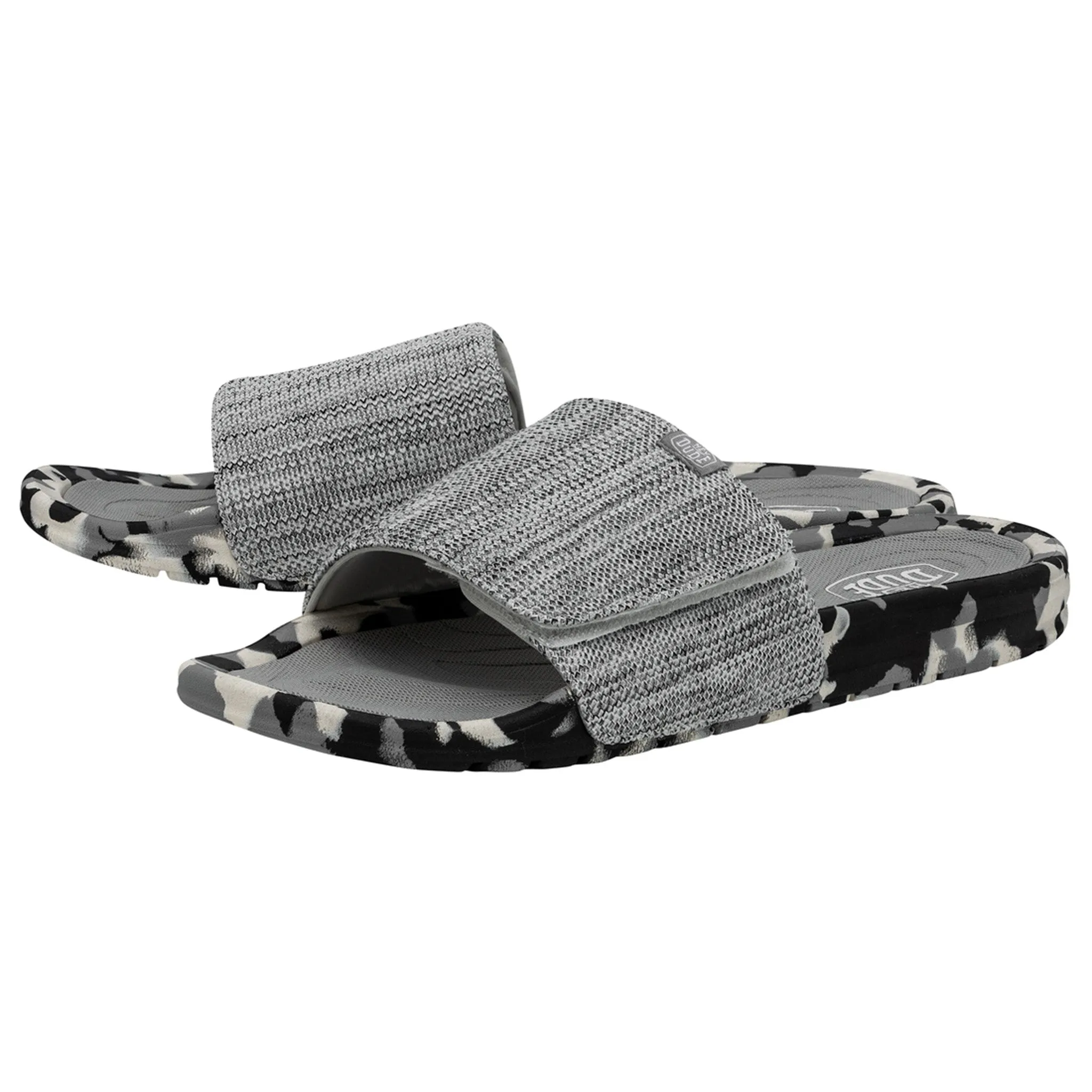 Hey Dude Men's Phoenix Tri Ghost Slides