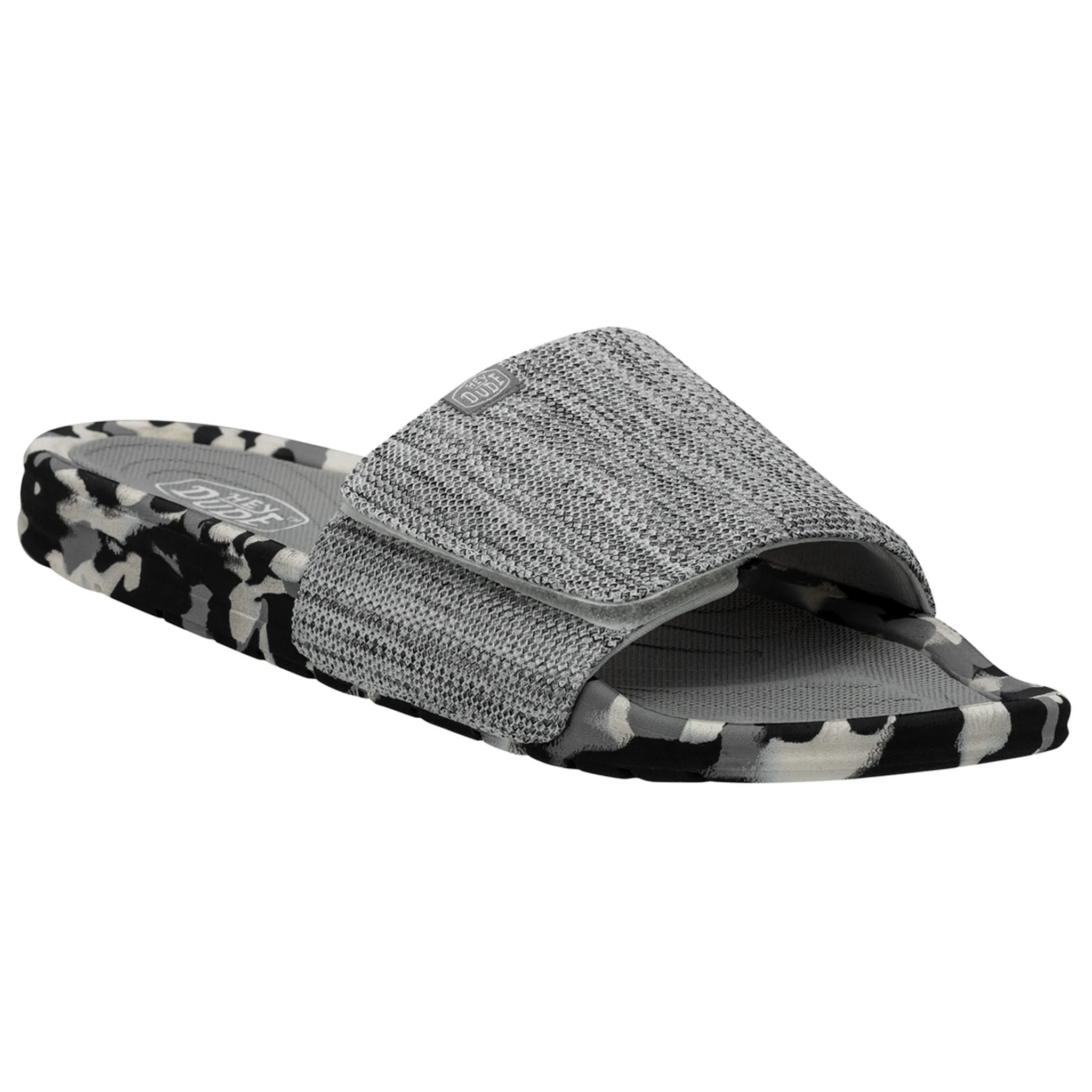 Hey Dude Men's Phoenix Tri Ghost Slides