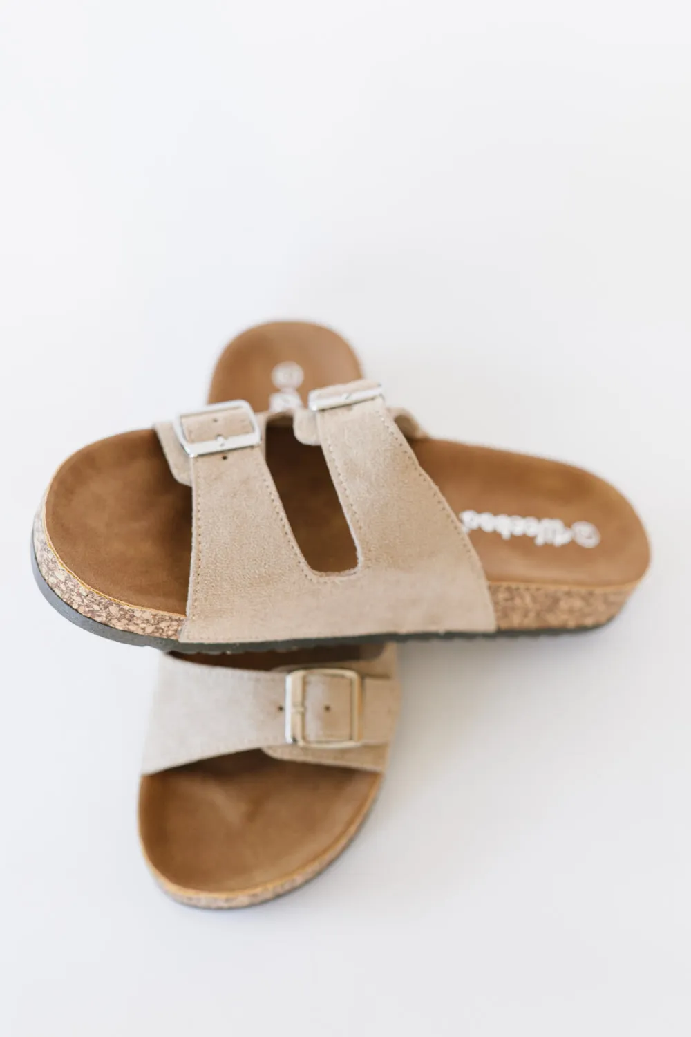 Kerrington Soft Footbed Sandals in Taupe