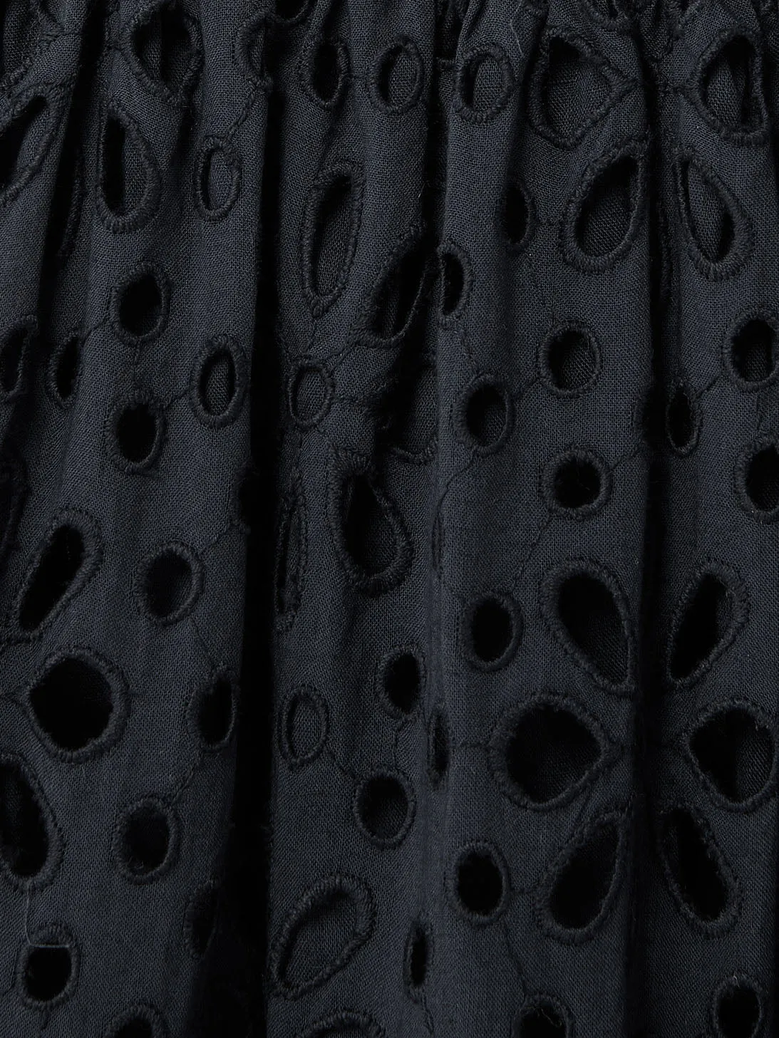 Kristen Dress Seaside Eyelet Black