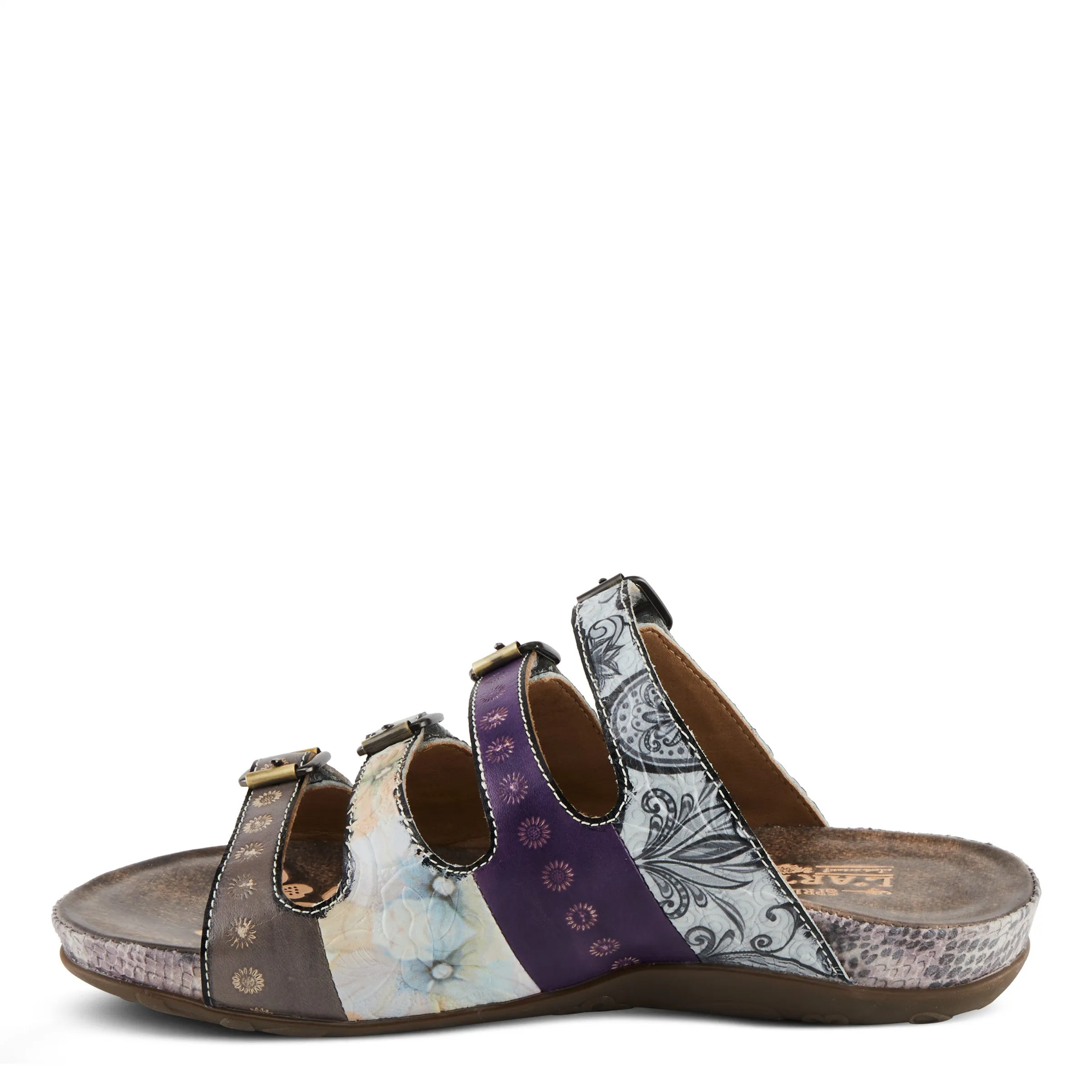 L'Artiste Chaima Slipon Open Toe Sandals