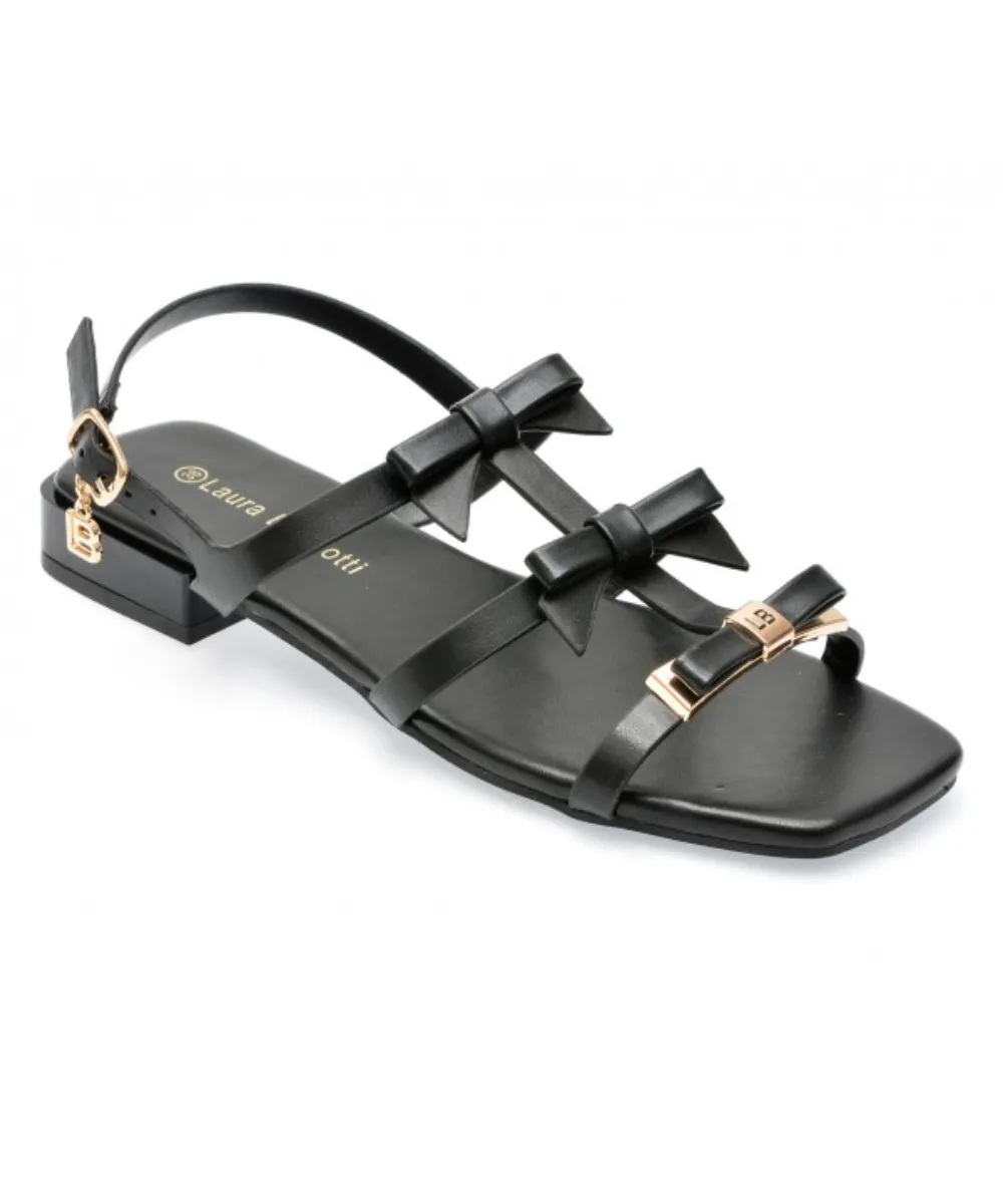 LAURA BIAGIOTTI ECO LEATHER SANDALS