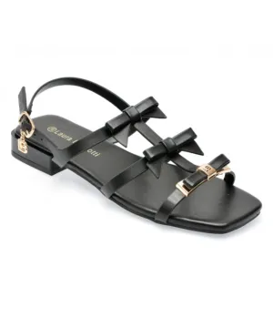 LAURA BIAGIOTTI ECO LEATHER SANDALS