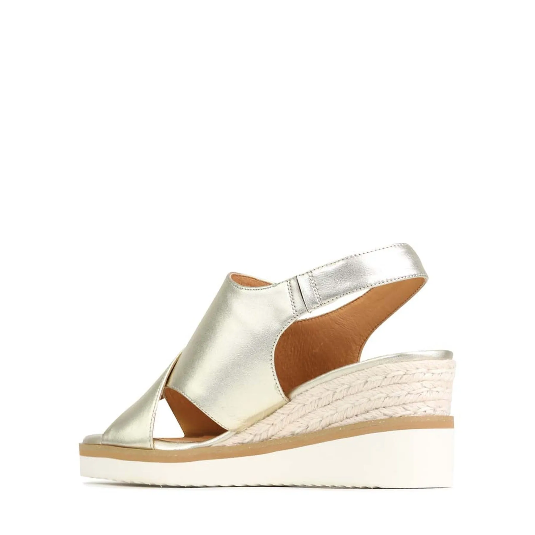 LAZING LEATHER ESPADRILLES SANDALS