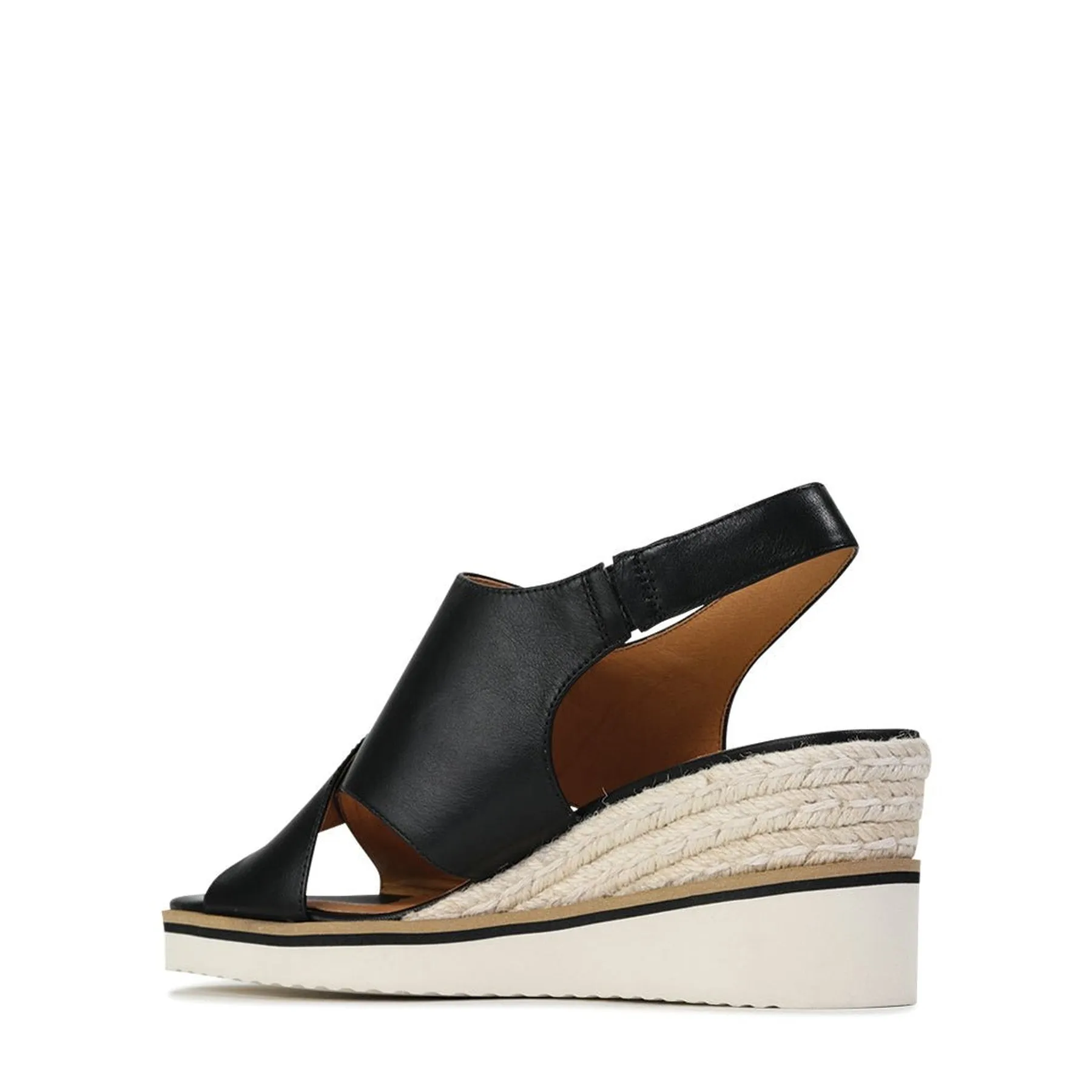 LAZING LEATHER ESPADRILLES SANDALS