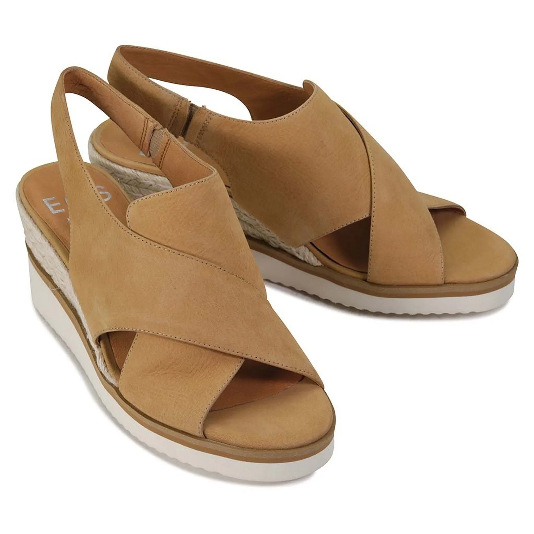 LAZING LEATHER ESPADRILLES SANDALS