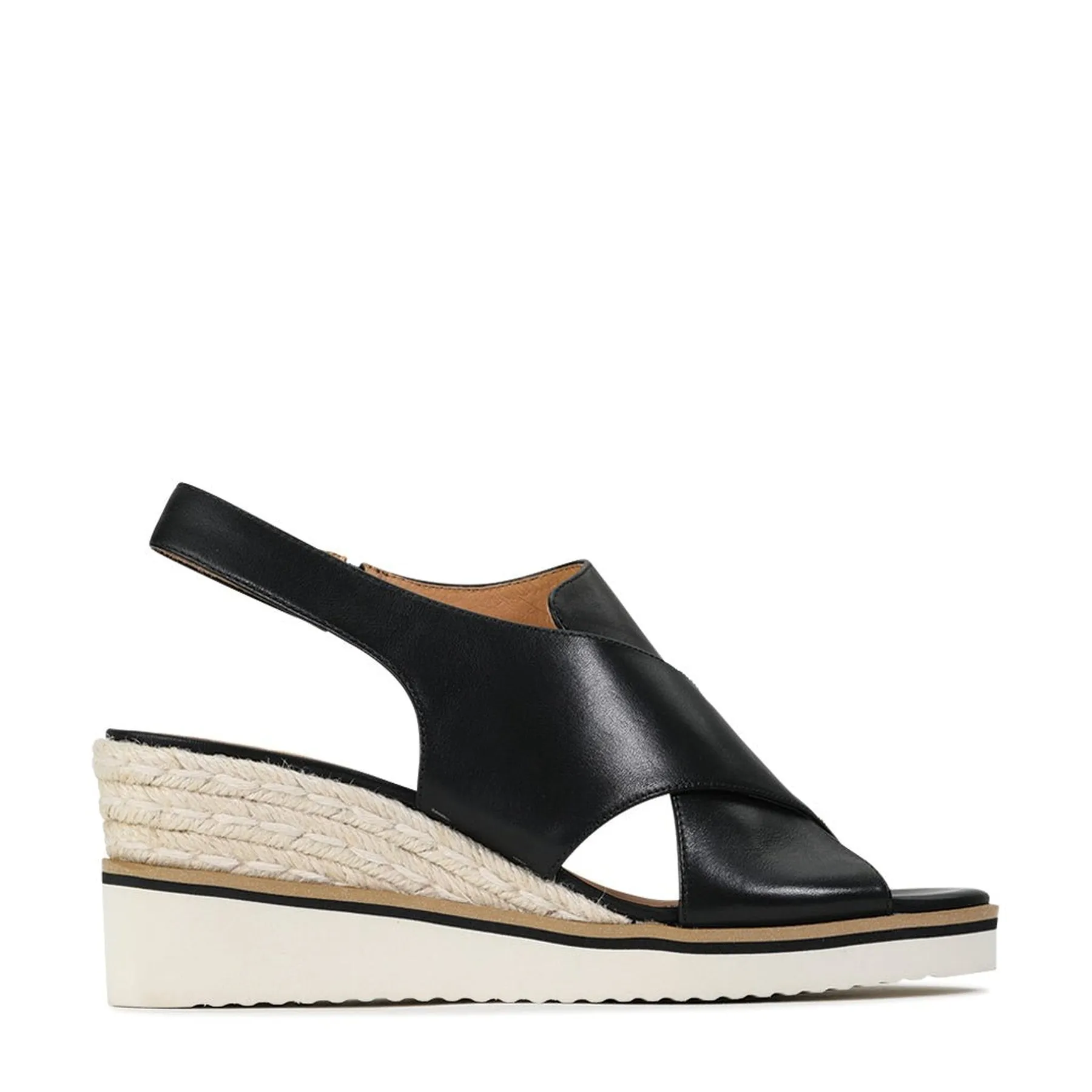 LAZING LEATHER ESPADRILLES SANDALS