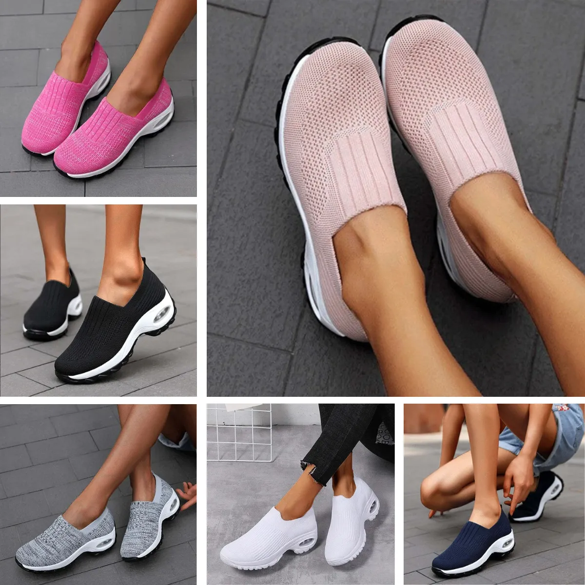 MACY™ COMFY SLIP-ON ORTHOPEDIC SNEAKERS