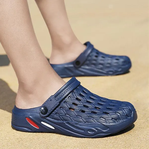 Men summer slip on beach water sandals