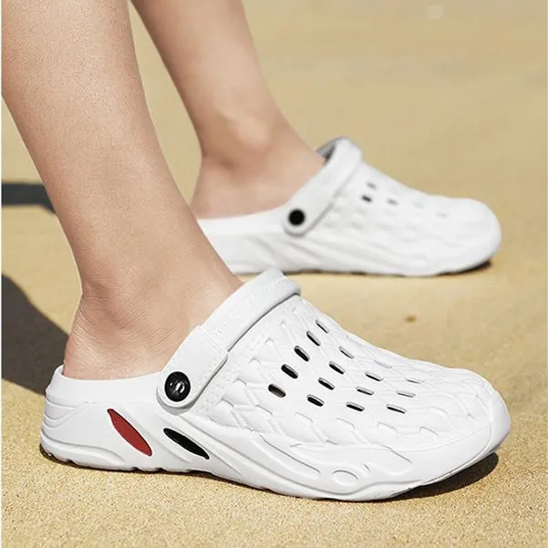 Men summer slip on beach water sandals