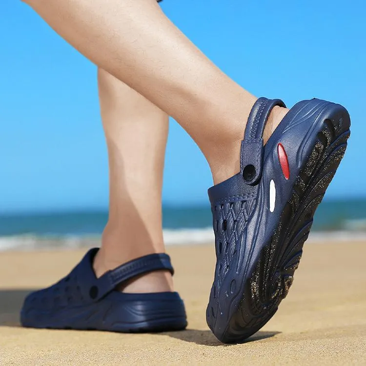 Men summer slip on beach water sandals