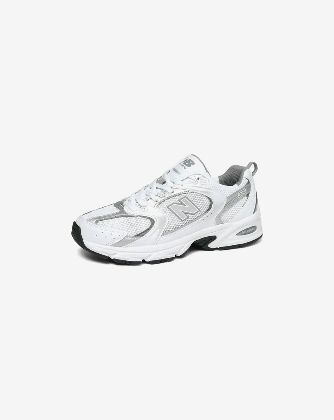 New Balance 530 White Silver Sneakers