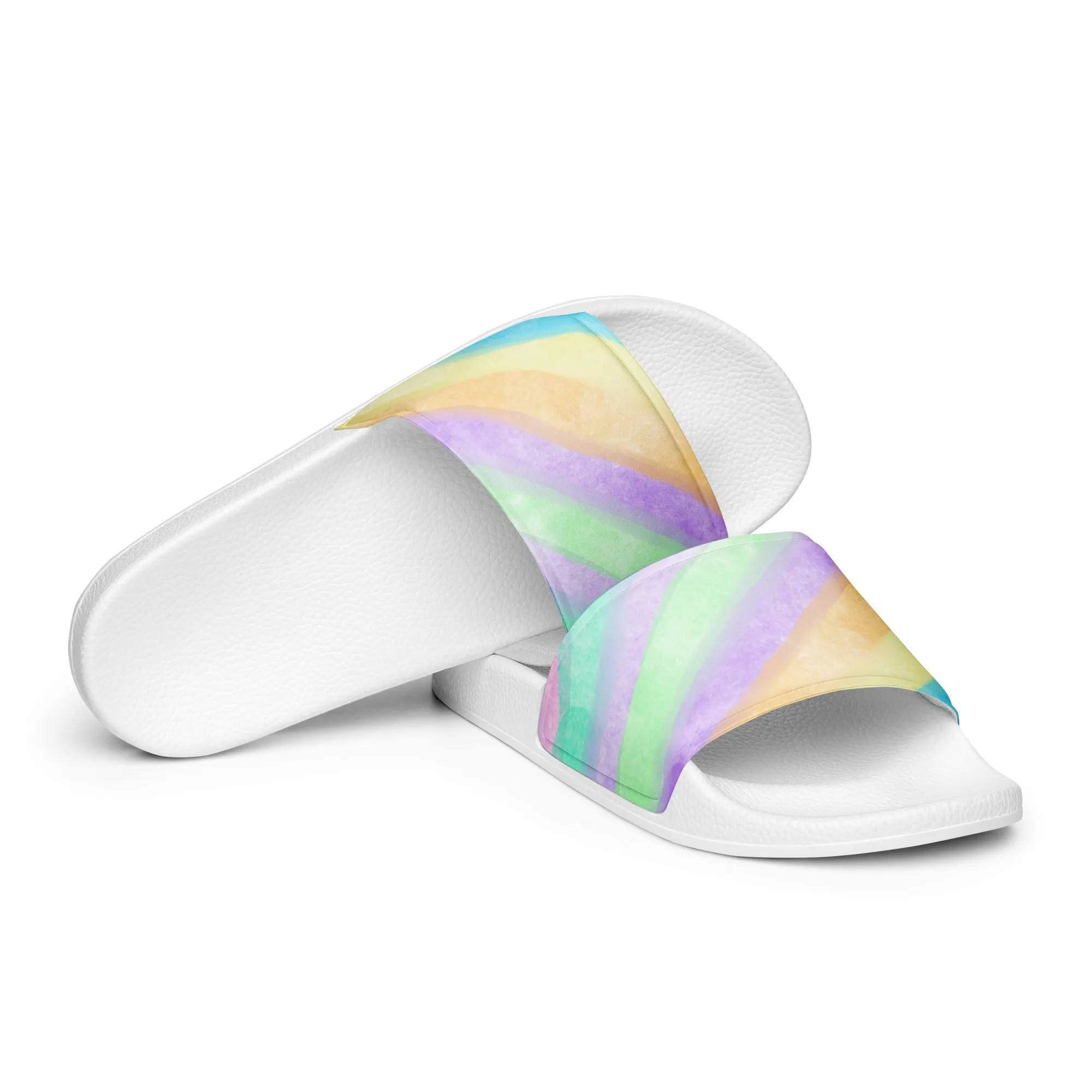 Pastel Pallets Women's slides