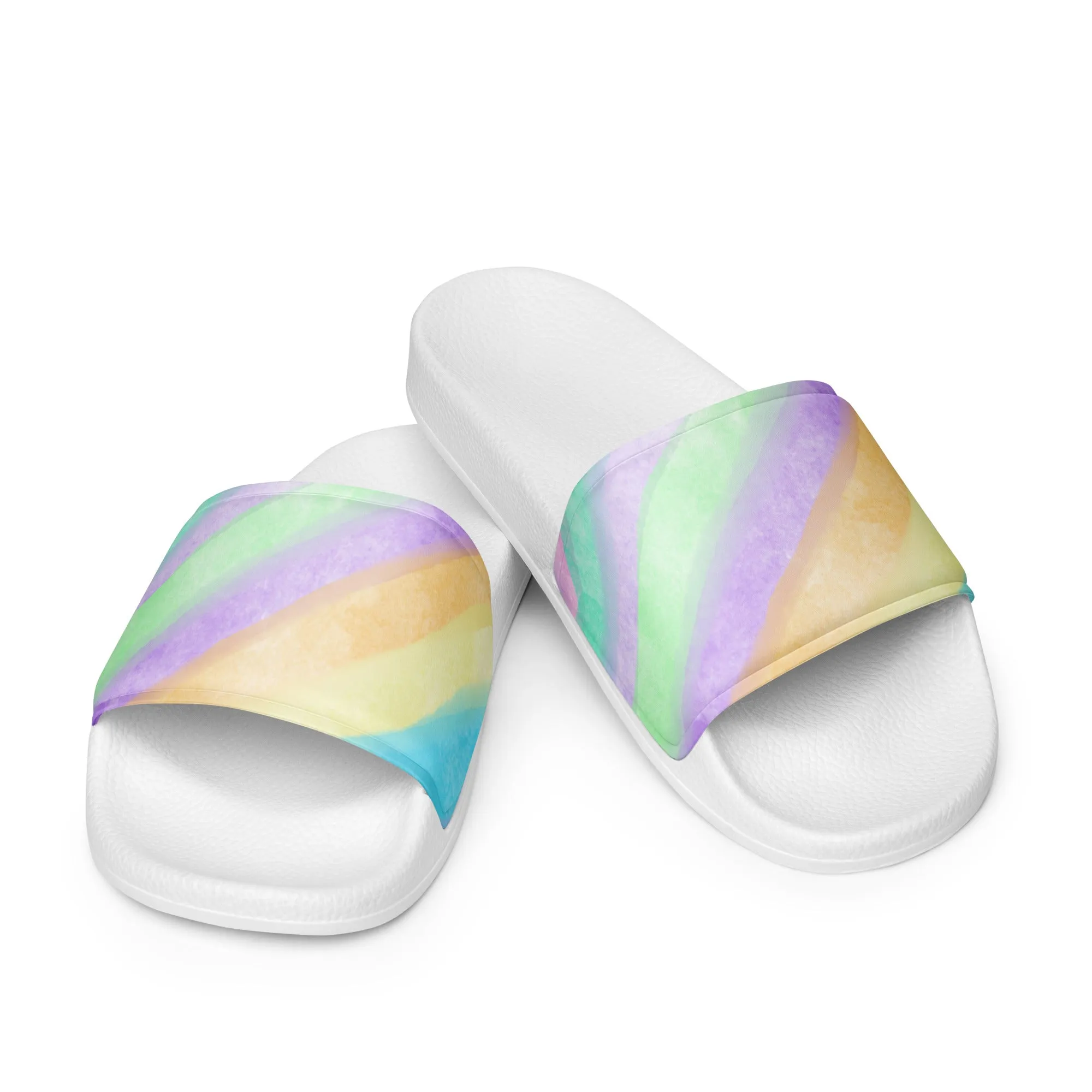 Pastel Pallets Women's slides