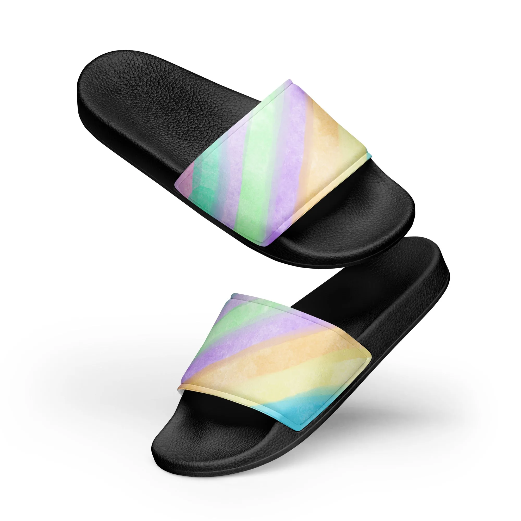 Pastel Pallets Women's slides