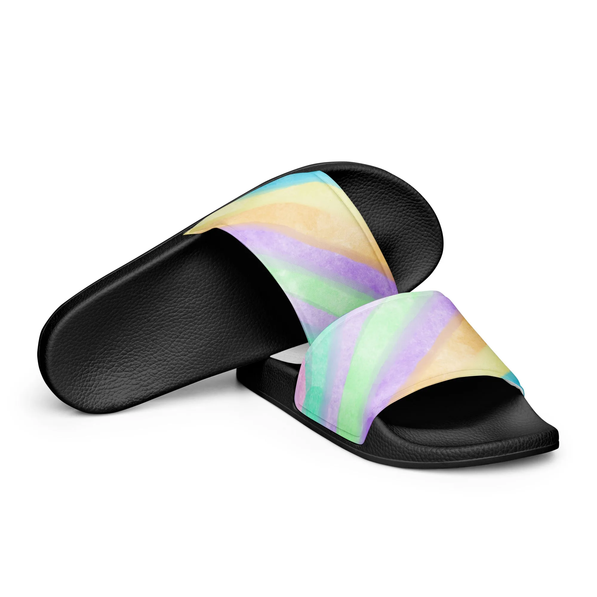 Pastel Pallets Women's slides