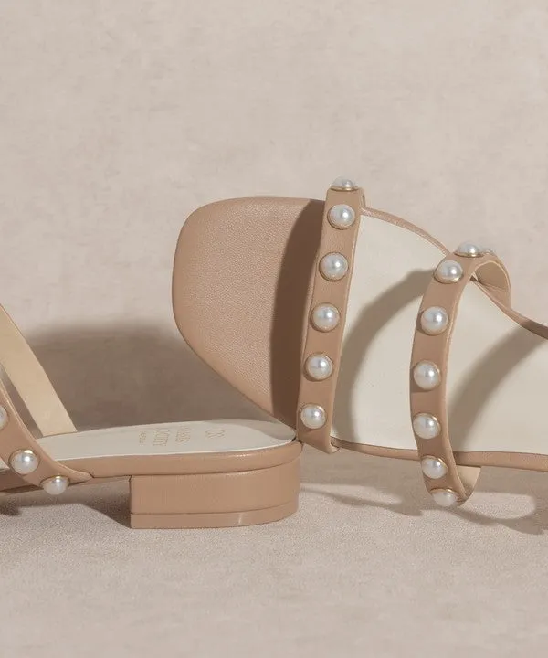 Pearl Flat Sandals