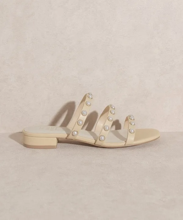 Pearl Flat Sandals