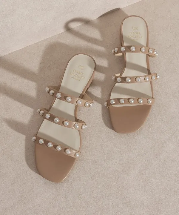 Pearl Flat Sandals