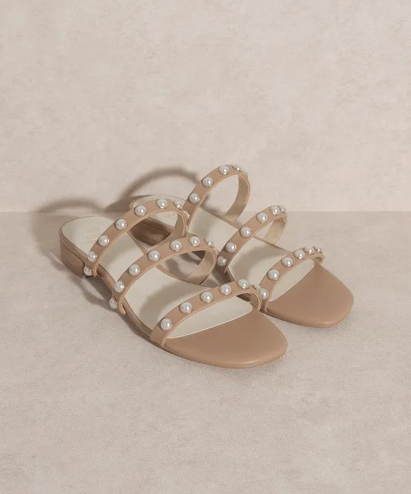 Pearl Flat Sandals