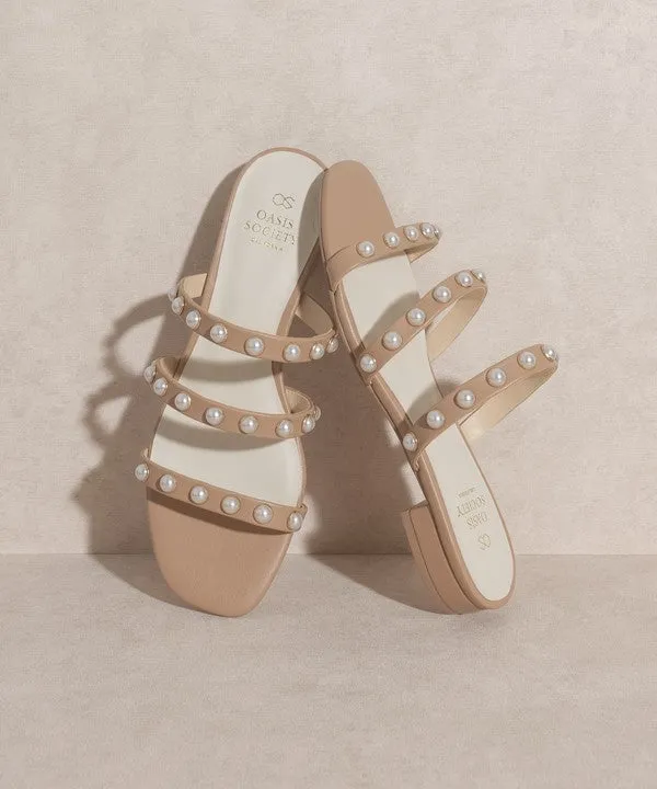 Pearl Flat Sandals