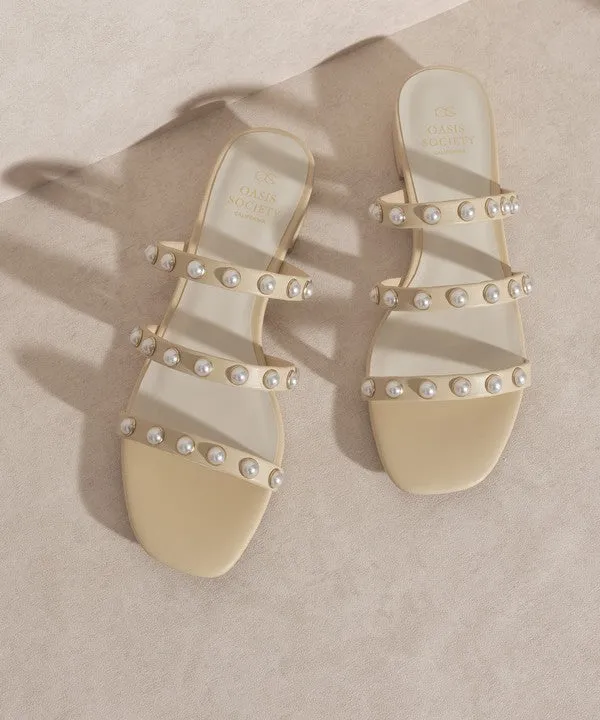 Pearl Flat Sandals