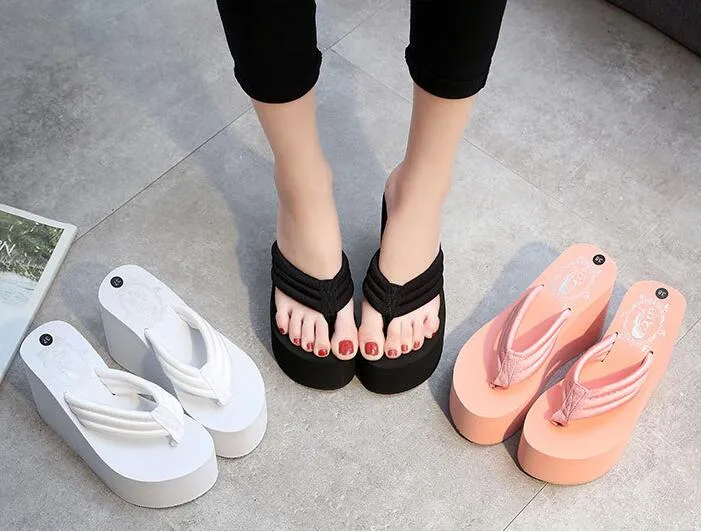 Platform Flip Flop Sandals