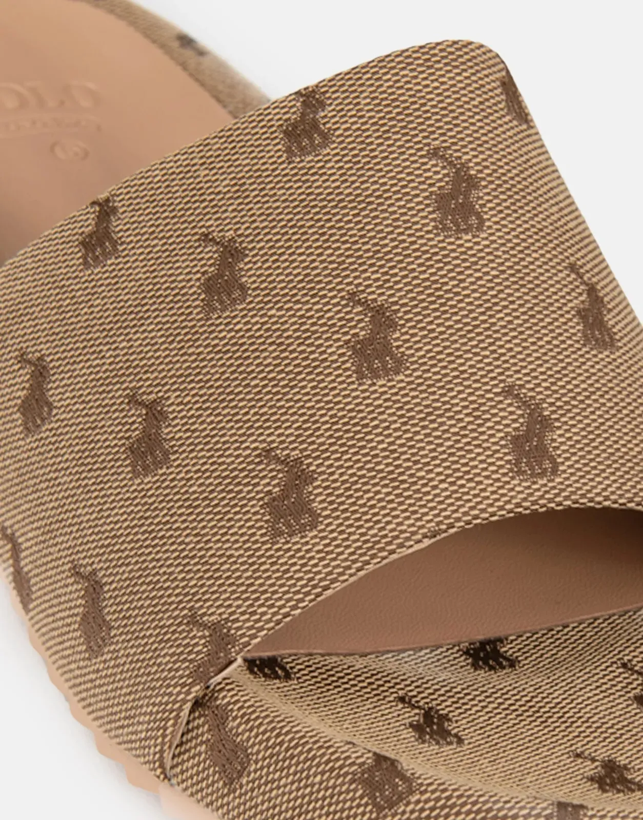 Polo Jacquard Pony Stone Pool Slide