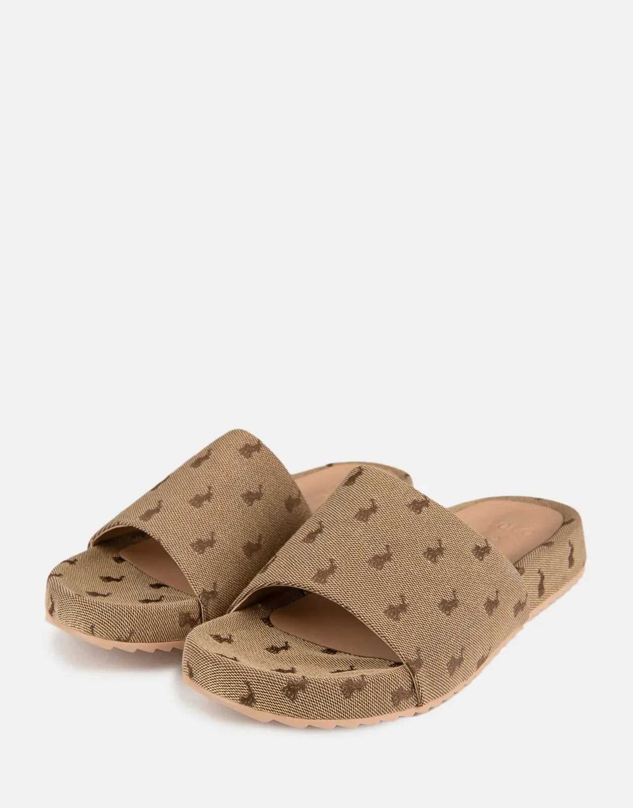 Polo Jacquard Pony Stone Pool Slide