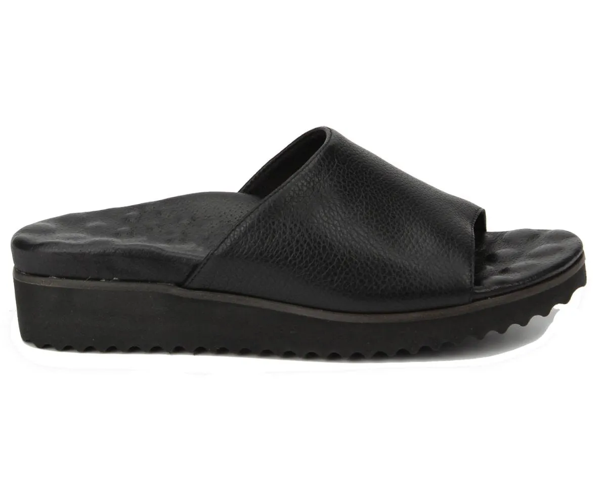 Ros Hommerson Heston Women's Slide Slip-on Sandal In Black