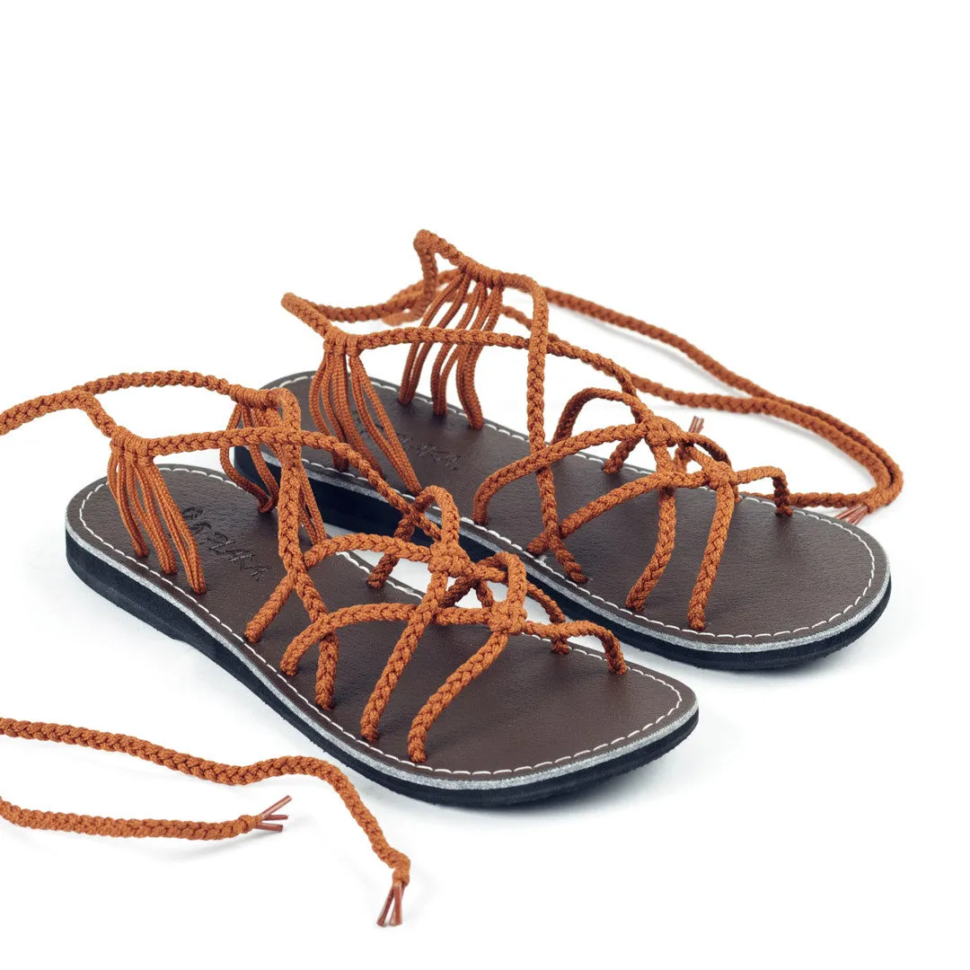 Sahara Gladiator Sandals Women | Orange