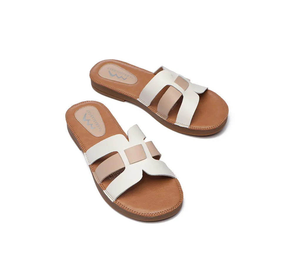 TARRAMARRA® Women Leather Ultra Soft Flat Slides