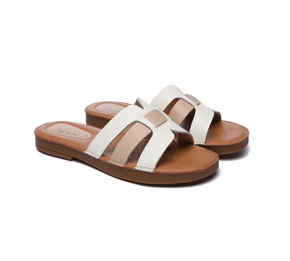 TARRAMARRA® Women Leather Ultra Soft Flat Slides