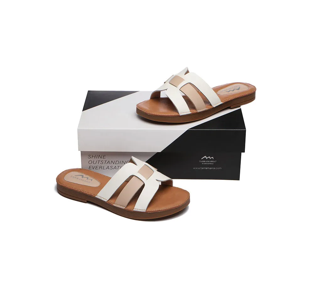 TARRAMARRA® Women Leather Ultra Soft Flat Slides