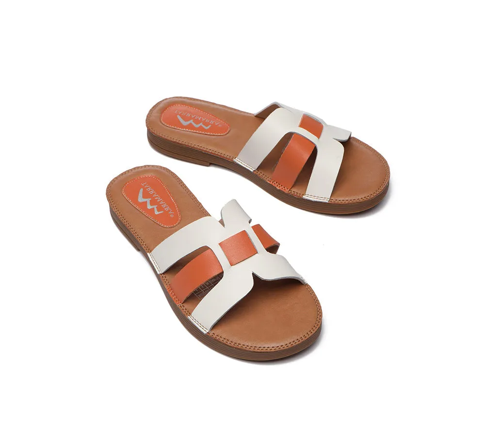 TARRAMARRA® Women Leather Ultra Soft Flat Slides